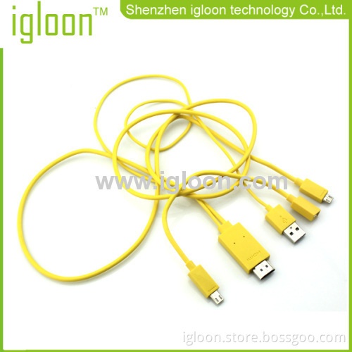 Mhl Cable For Samsung Galaxy Samsung Galaxy S1,s2,s3,s4 And Galaxy Note 2